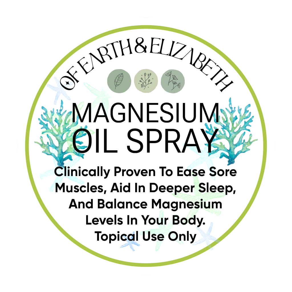 Magnesium Oil Topical Spray & Body Butter Collection | Pain Relief |Skin Soothing | Sleep Aid