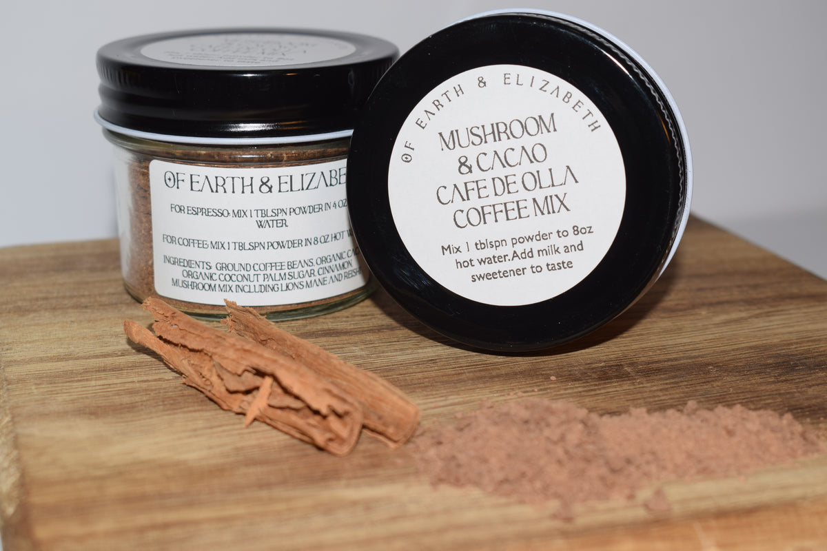 Functional Mushroom Coffee Mix - Café De Olla & Cacao 2oz