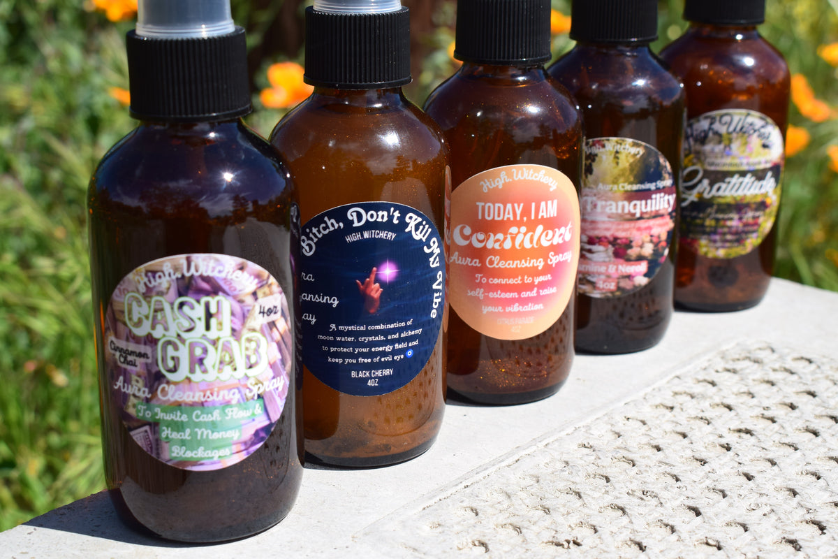 Aura Spray Collection for Spiritual Protection || Bitch Don't Kill My Vibe ! & Others