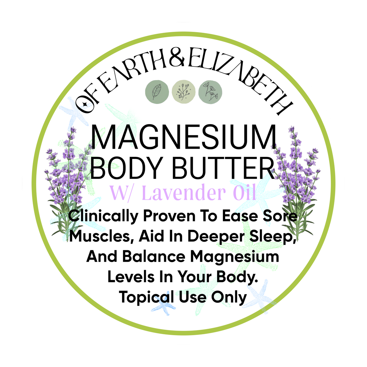 Magnesium Oil Topical Spray & Body Butter Collection | Pain Relief |Skin Soothing | Sleep Aid
