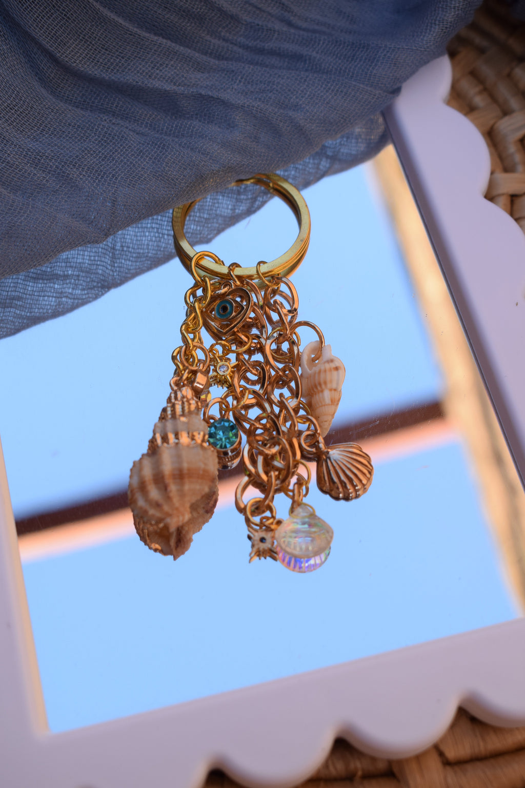 Golden Rays Keychain | Siren's Call Birthday Collection