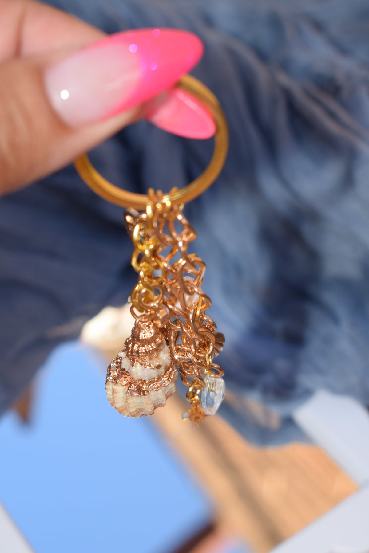 Golden Rays Keychain | Siren's Call Birthday Collection