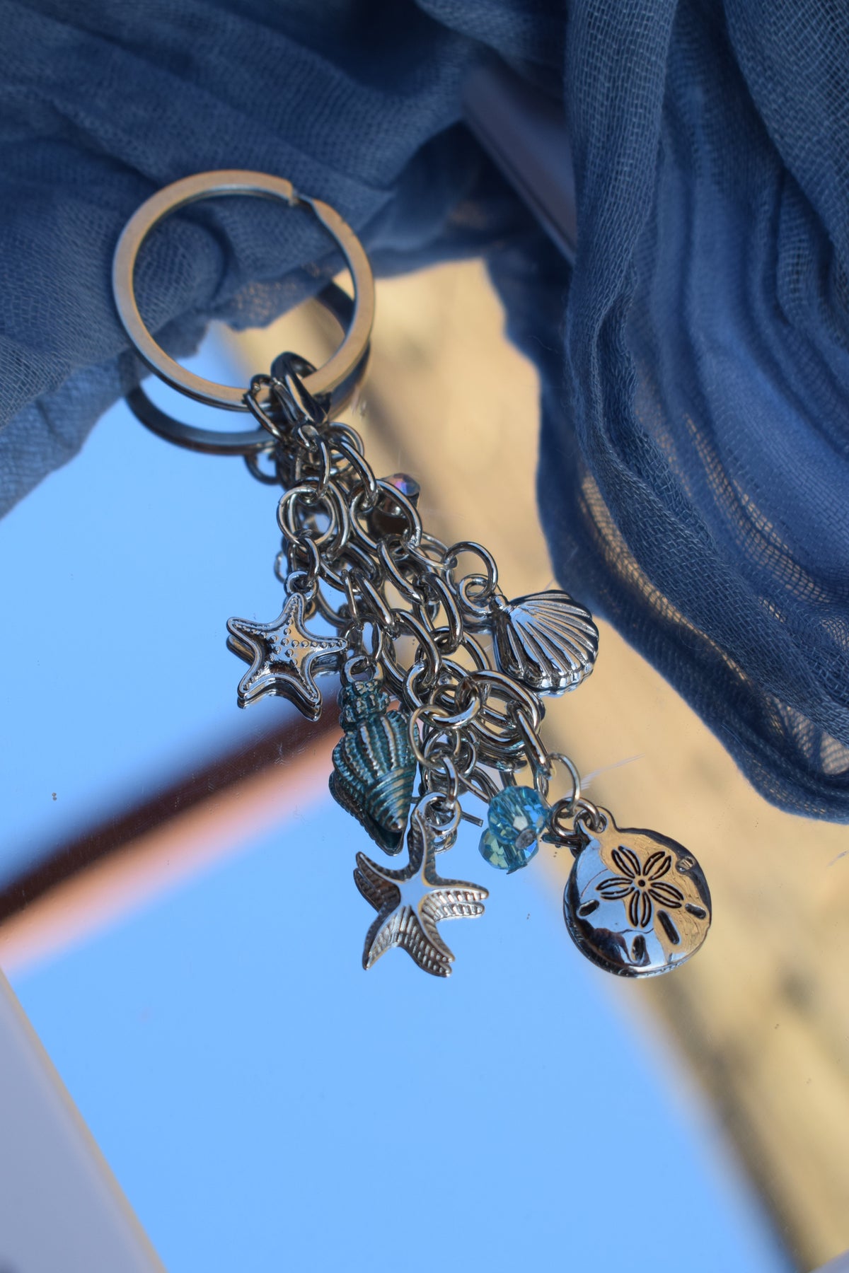 Wave Crests Keychain | Siren's Call Birthday Collection