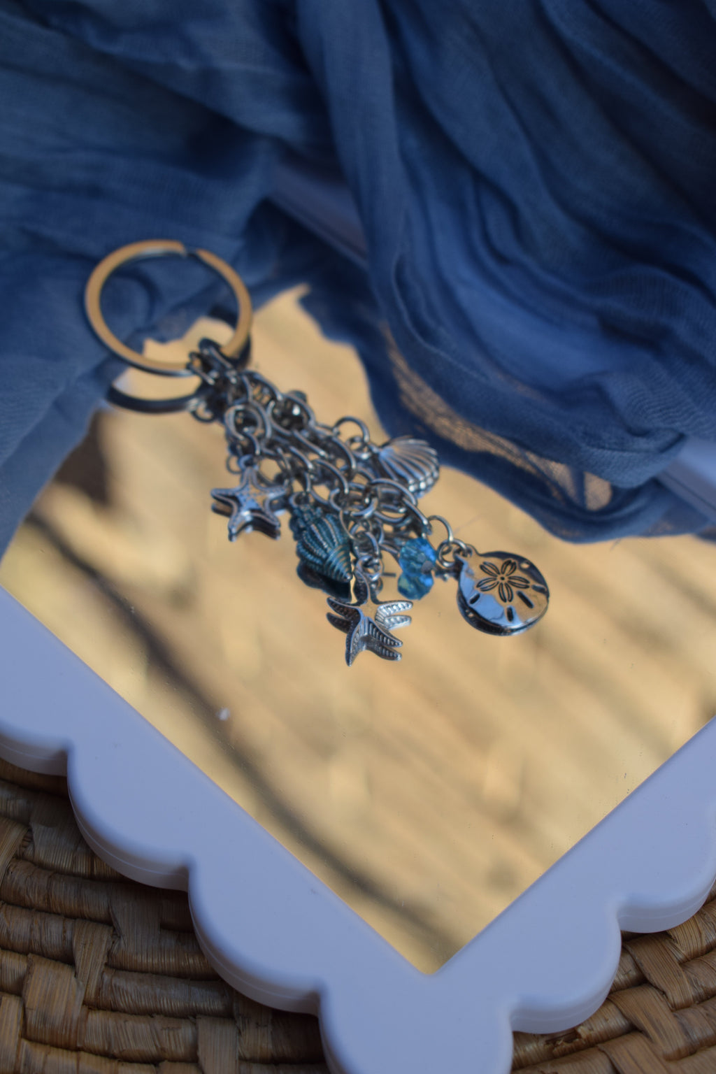 Wave Crests Keychain | Siren's Call Birthday Collection