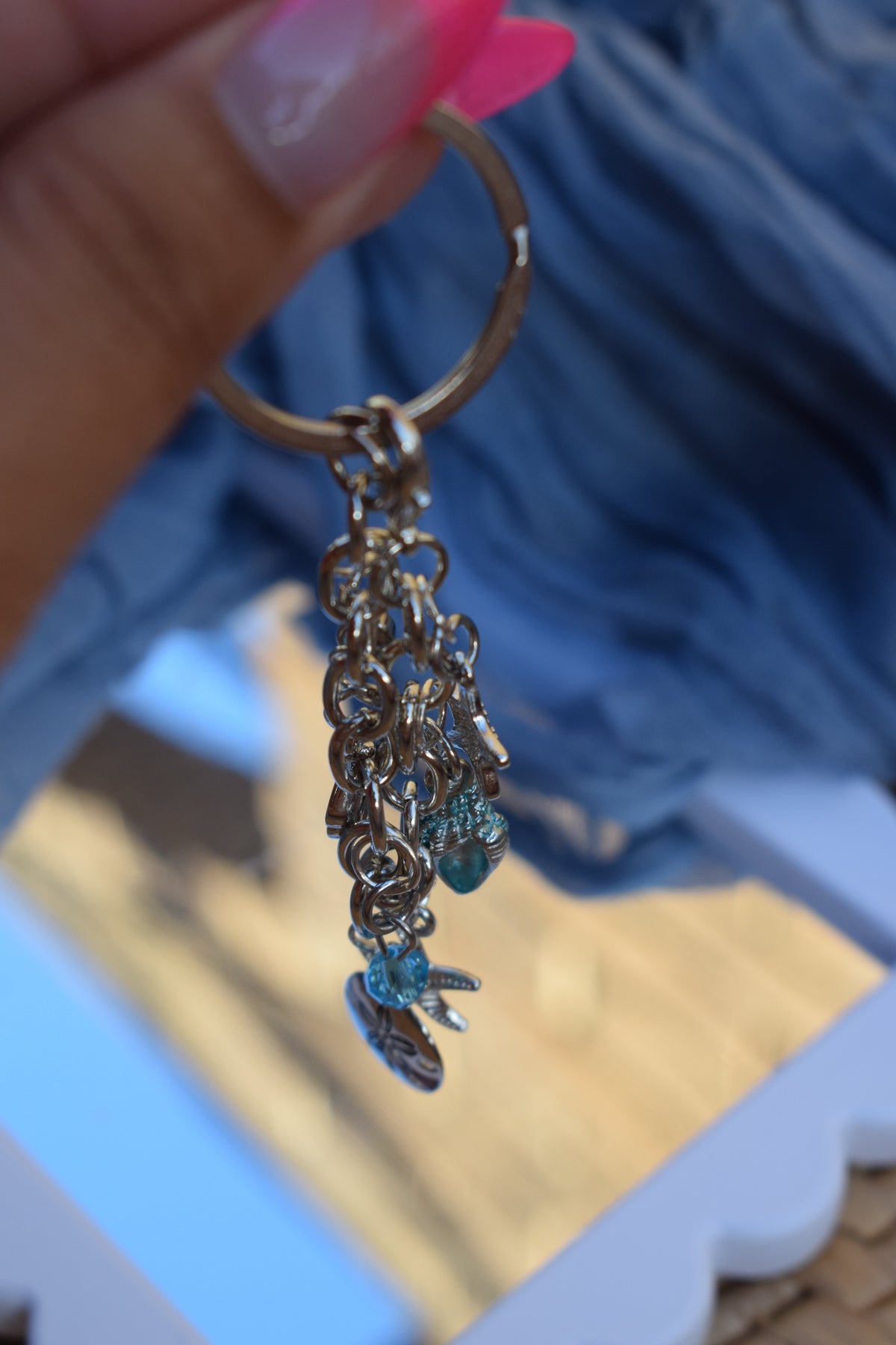 Wave Crests Keychain | Siren's Call Birthday Collection
