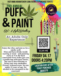 Puff & Paint Adults Only Experience | Digital Ticket | Events