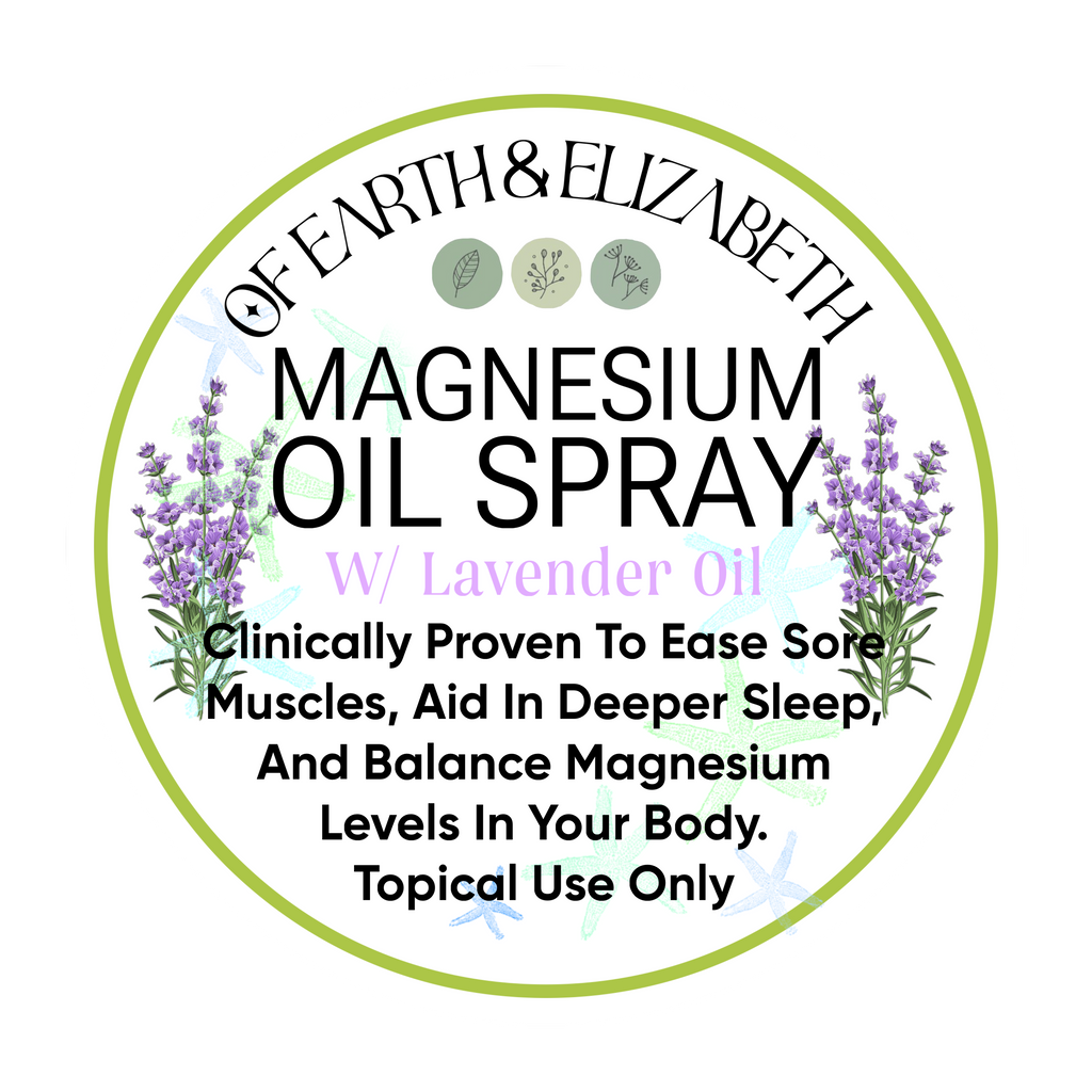 Magnesium Oil Topical Spray & Body Butter Collection | Pain Relief |Skin Soothing | Sleep Aid
